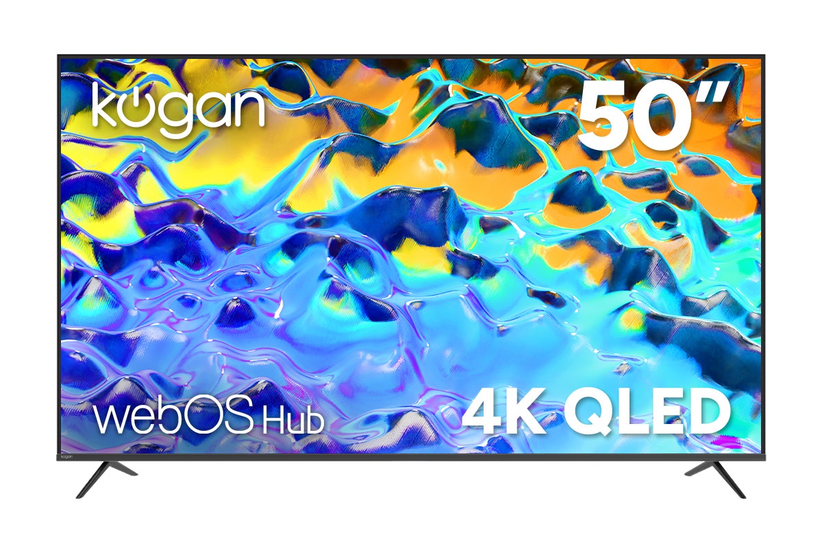 Kogan 50" QLED 4K WebOS Smart TV