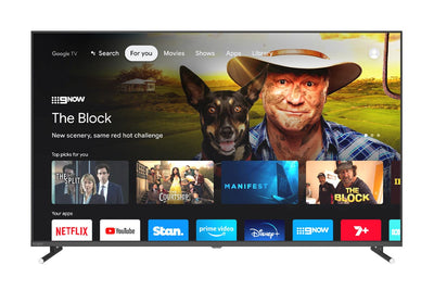 Kogan QLED 4K Smart Google TV 50"