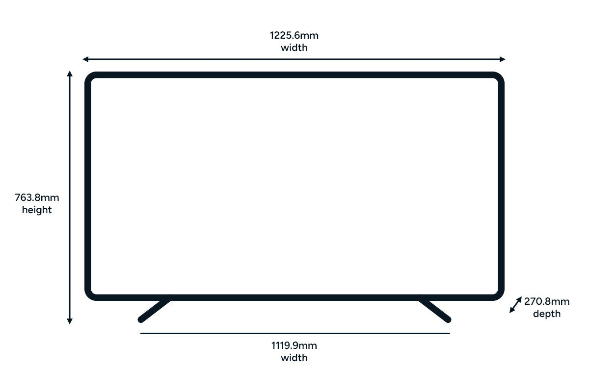 Kogan 55" Mini-LED QLED 4K Smart AI Google TV - MQ8T
