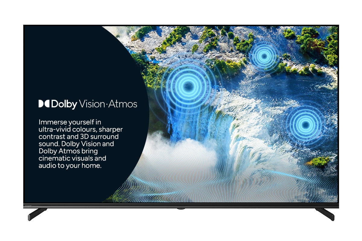 Kogan 55" Mini-LED QLED 4K Smart AI Google TV - MQ8T