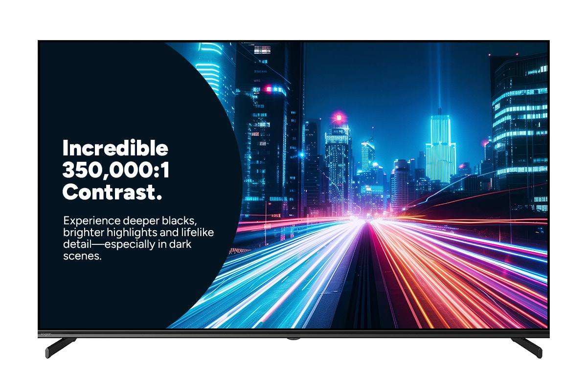 Kogan 55" Mini-LED QLED 4K Smart AI Google TV - MQ8T