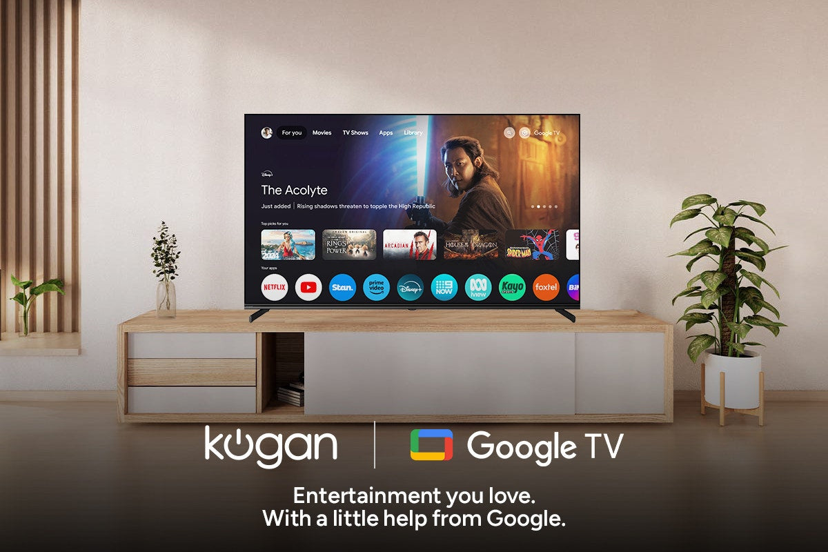 Kogan 55" Mini-LED QLED 4K Smart AI Google TV - MQ8T