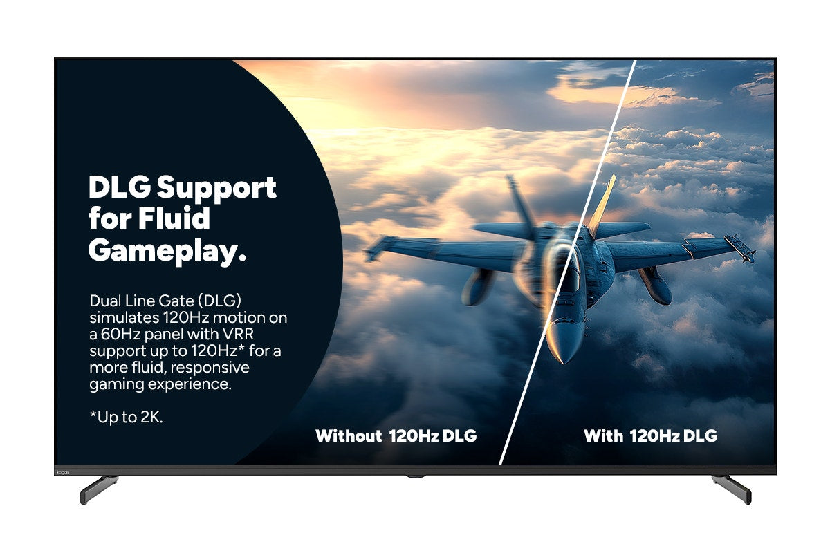 Kogan 55" Mini-LED QLED 4K Smart AI Google TV - MQ8Z