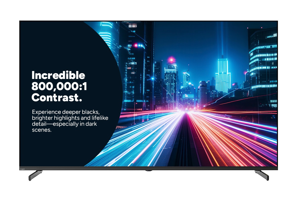 Kogan 55" Mini-LED QLED 4K Smart AI Google TV - MQ8Z