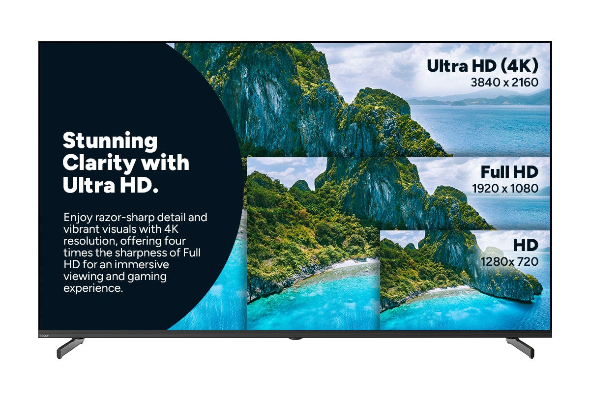 Kogan 55" Mini-LED QLED 4K Smart AI Google TV - MQ8Z