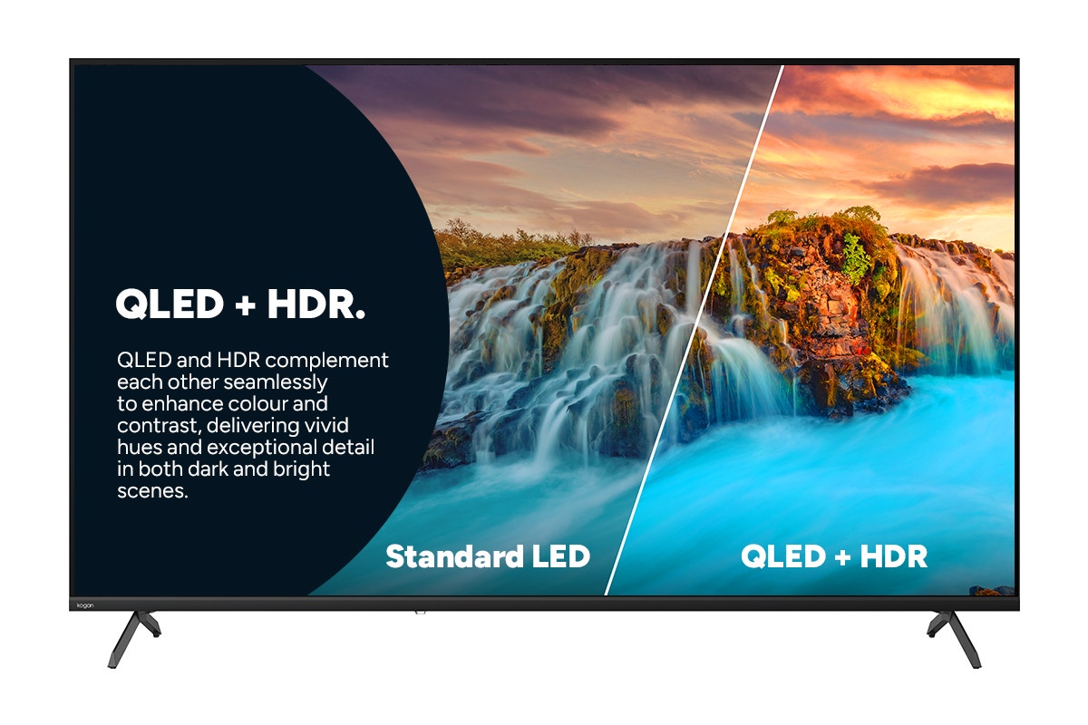 Kogan 55" QLED 4K Smart AI Google TV - Q97T