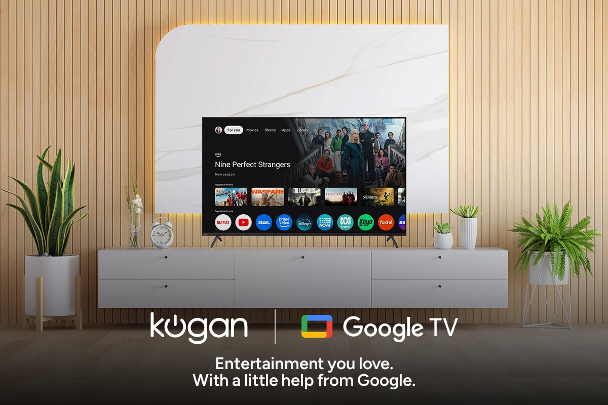 Kogan 55" QLED 4K Smart AI Google TV - Q97T
