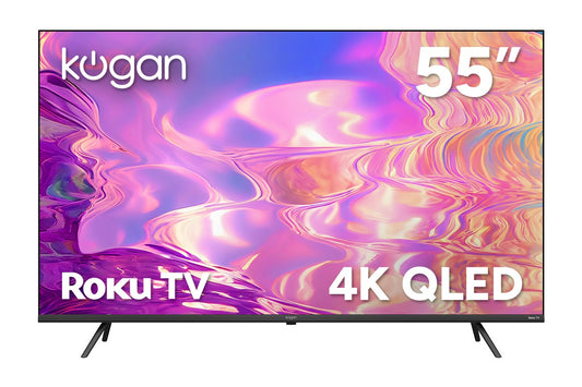 Kogan 55" QLED 4K Smart Roku TV - R96Q