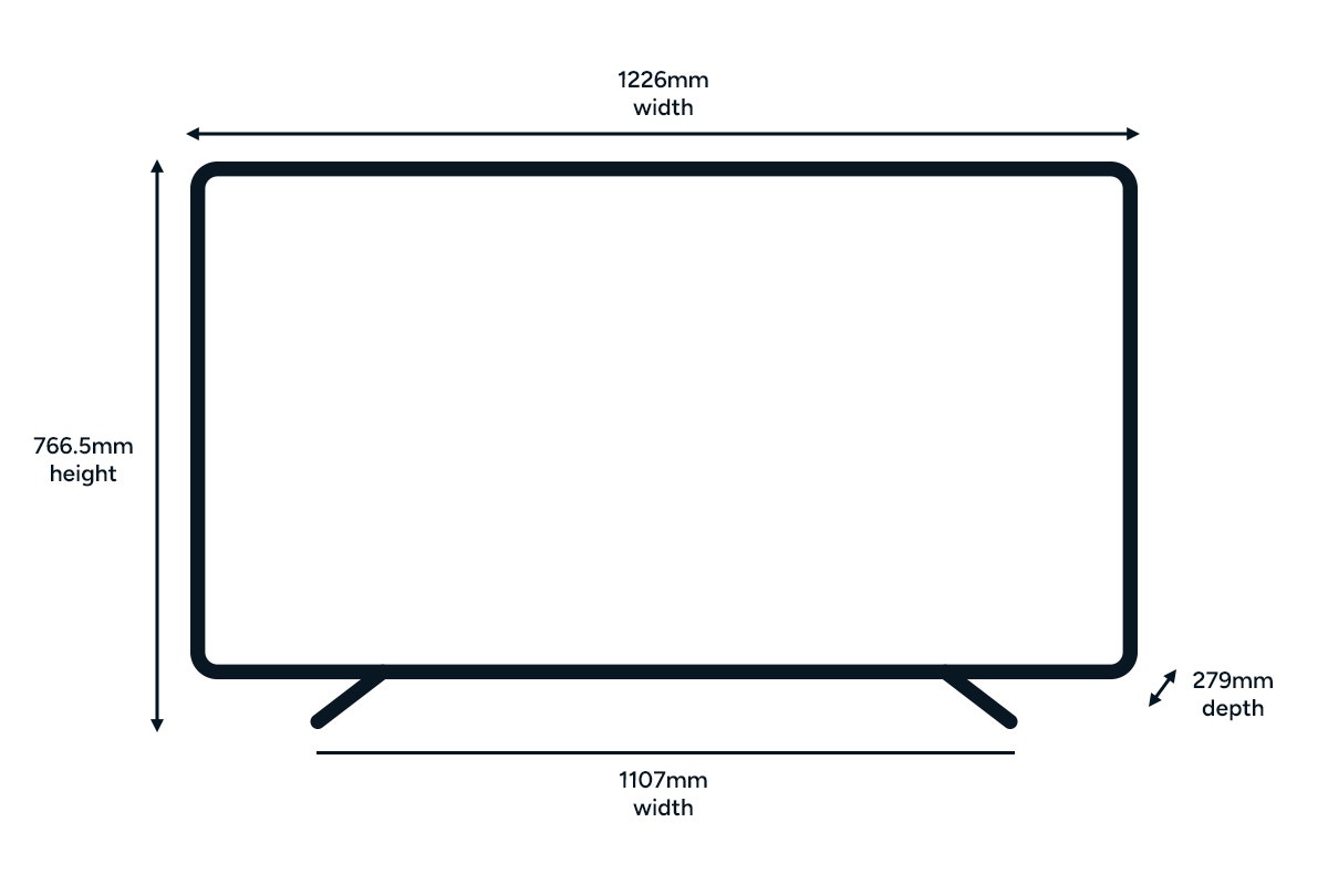 Kogan 55" QLED 4K Tizen Smart TV (with Samsung TV Plus) - T97Q