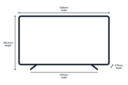 Kogan 55" QLED 4K Tizen Smart TV (with Samsung TV Plus) - T97Q