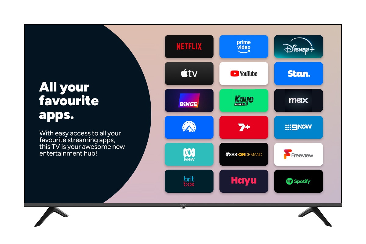 Kogan 55" QLED 4K Tizen Smart TV (with Samsung TV Plus) - T97Q