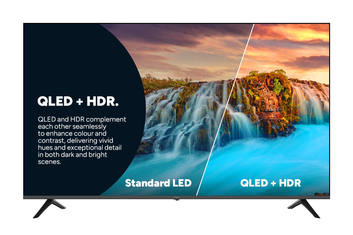 Kogan 55" QLED 4K Tizen Smart TV (with Samsung TV Plus) - T97Q