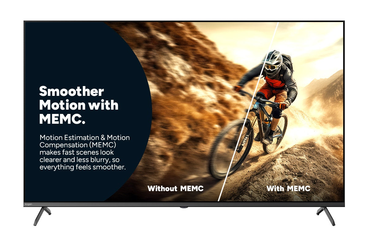 Kogan 55" QLED 4K 144Hz Smart AI Google TV