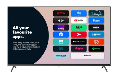 Kogan 55" QLED 4K 144Hz Smart AI Google TV
