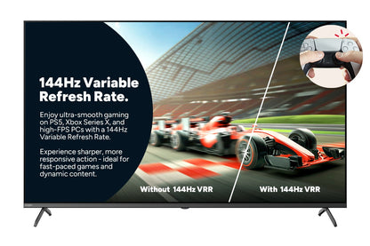 Kogan 55" QLED 4K 144Hz Smart AI Google TV