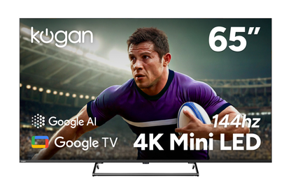 Kogan 65" Mini-LED QLED 4K Smart AI Google TV - MQ9T