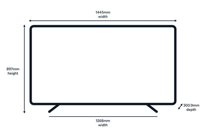 Kogan 65" QLED 4K Smart AI Google TV - Q97T