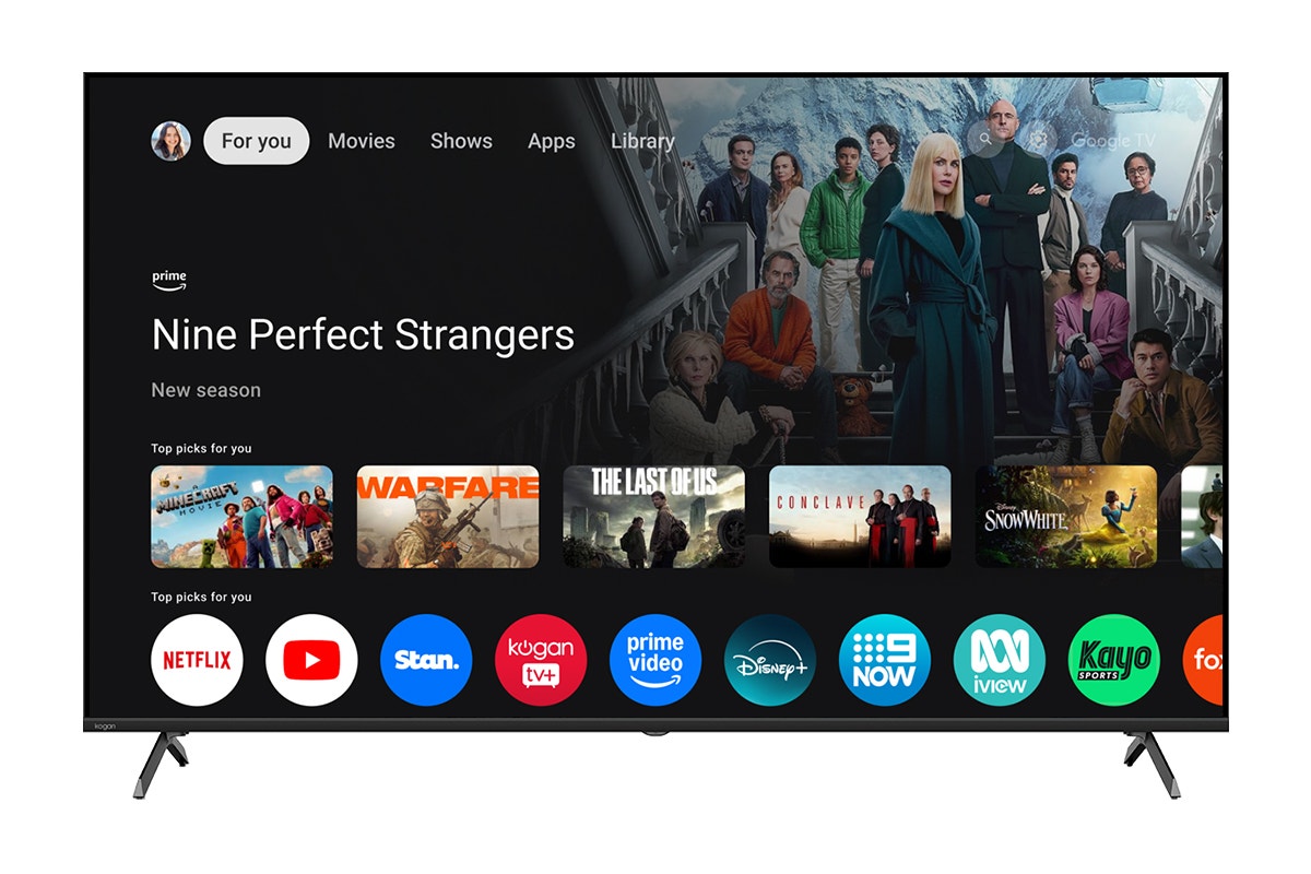 Kogan 65" QLED 4K Smart AI Google TV - Q97T