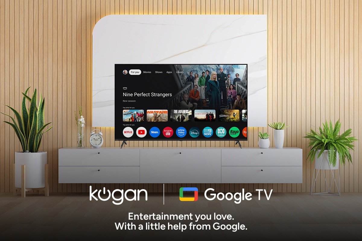 Kogan 65" QLED 4K Smart AI Google TV - Q97T
