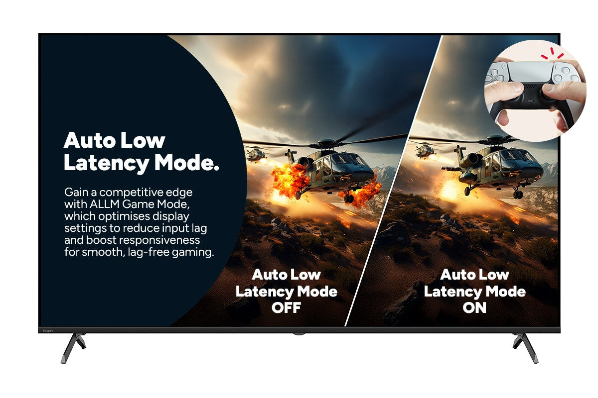 Kogan 65" QLED 4K Smart AI Google TV - Q97T