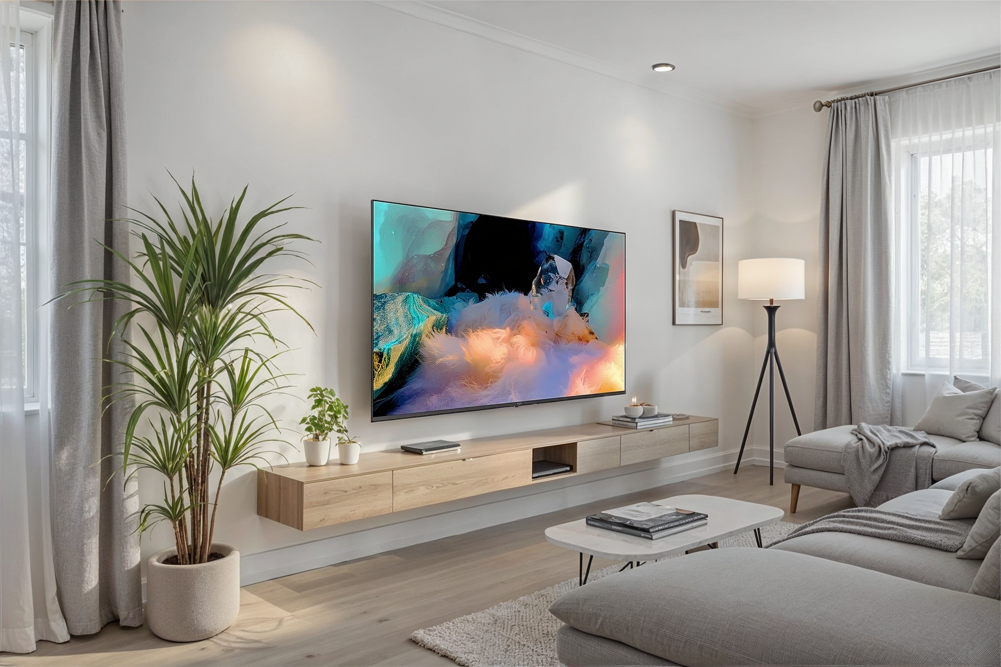 Kogan 65" QLED 4K Tizen Smart TV (with Samsung TV Plus) - T97Q