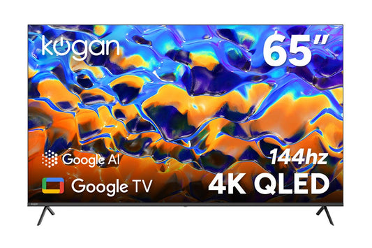 Kogan 65" QLED 4K 144Hz Smart AI Google TV - Q98T