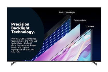 Kogan 75" Mini-LED QLED 4K Smart AI Google TV - MQ8T