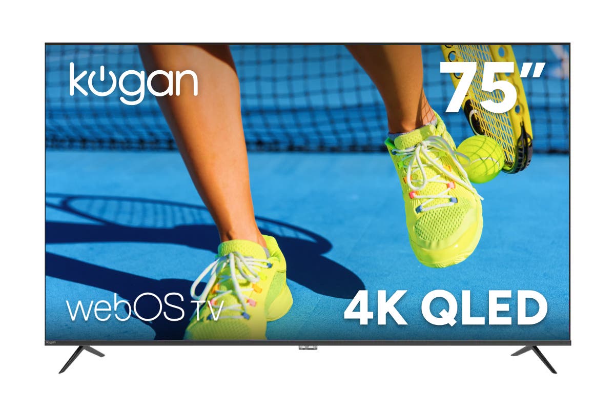 Kogan 75" QLED 4K WebOS Smart TV - W94Q