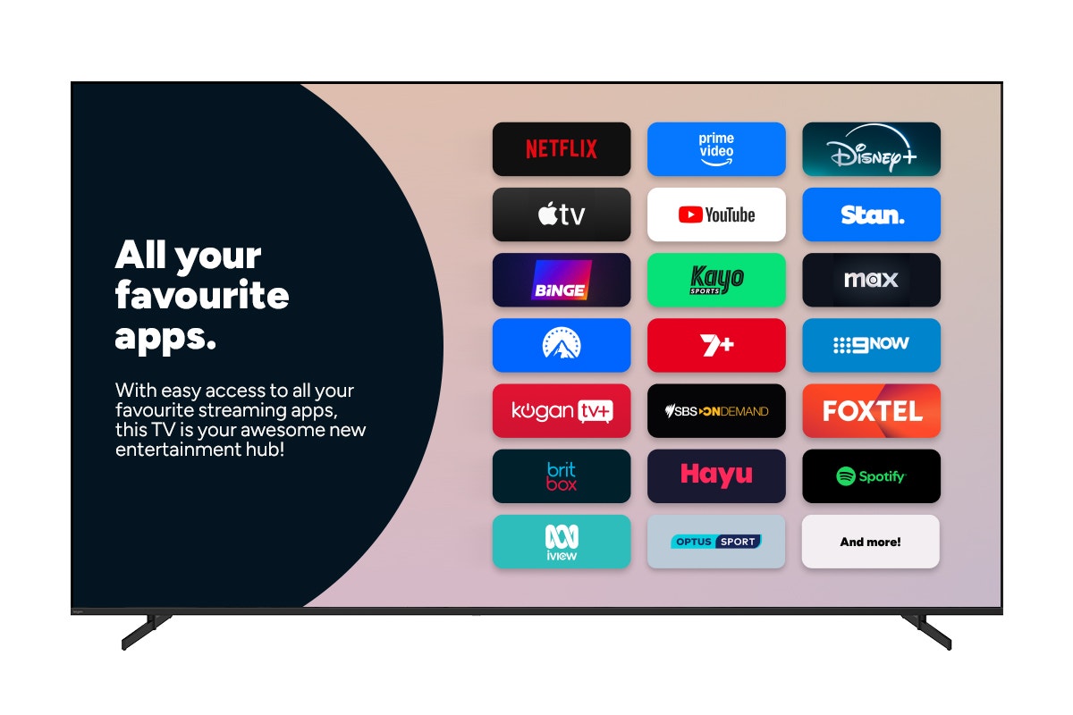 Kogan 75" QLED 4K Smart AI Google TV - WQ98