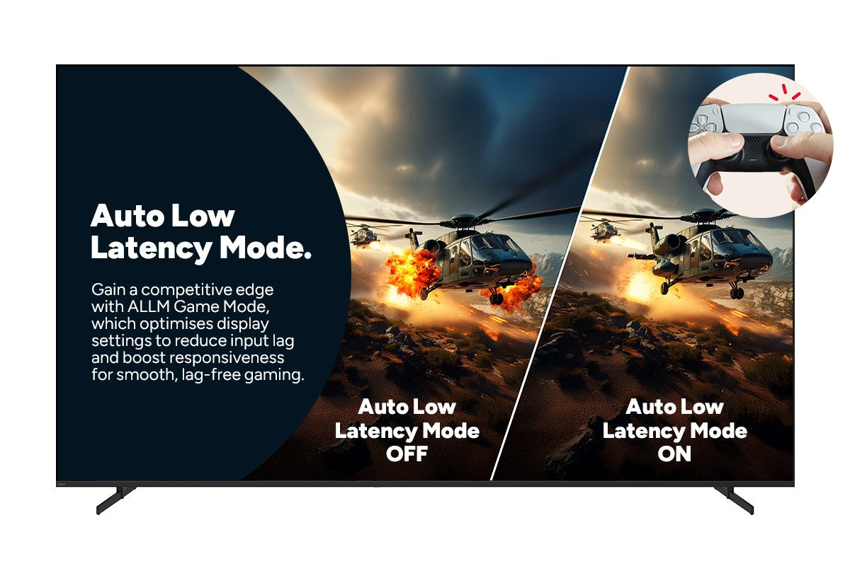 Kogan 75" QLED 4K Smart AI Google TV - WQ98