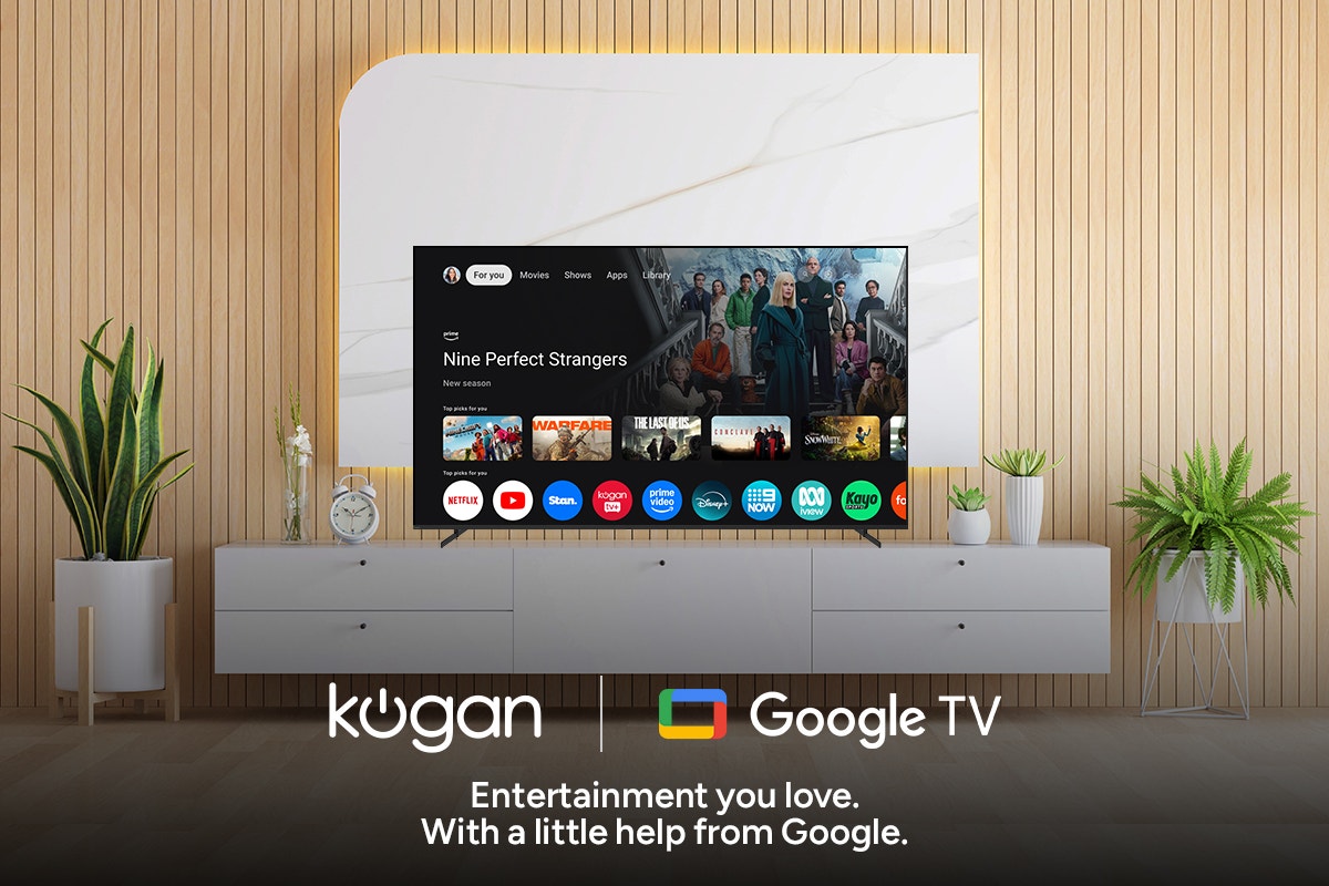 Kogan 75" QLED 4K Smart AI Google TV - WQ98