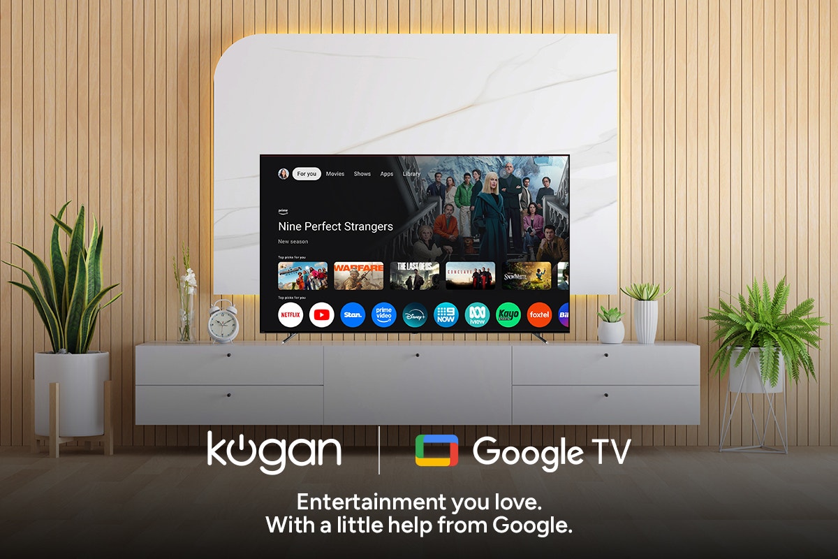 Kogan 75" QLED 4K 144Hz Smart AI Google TV - Q98G