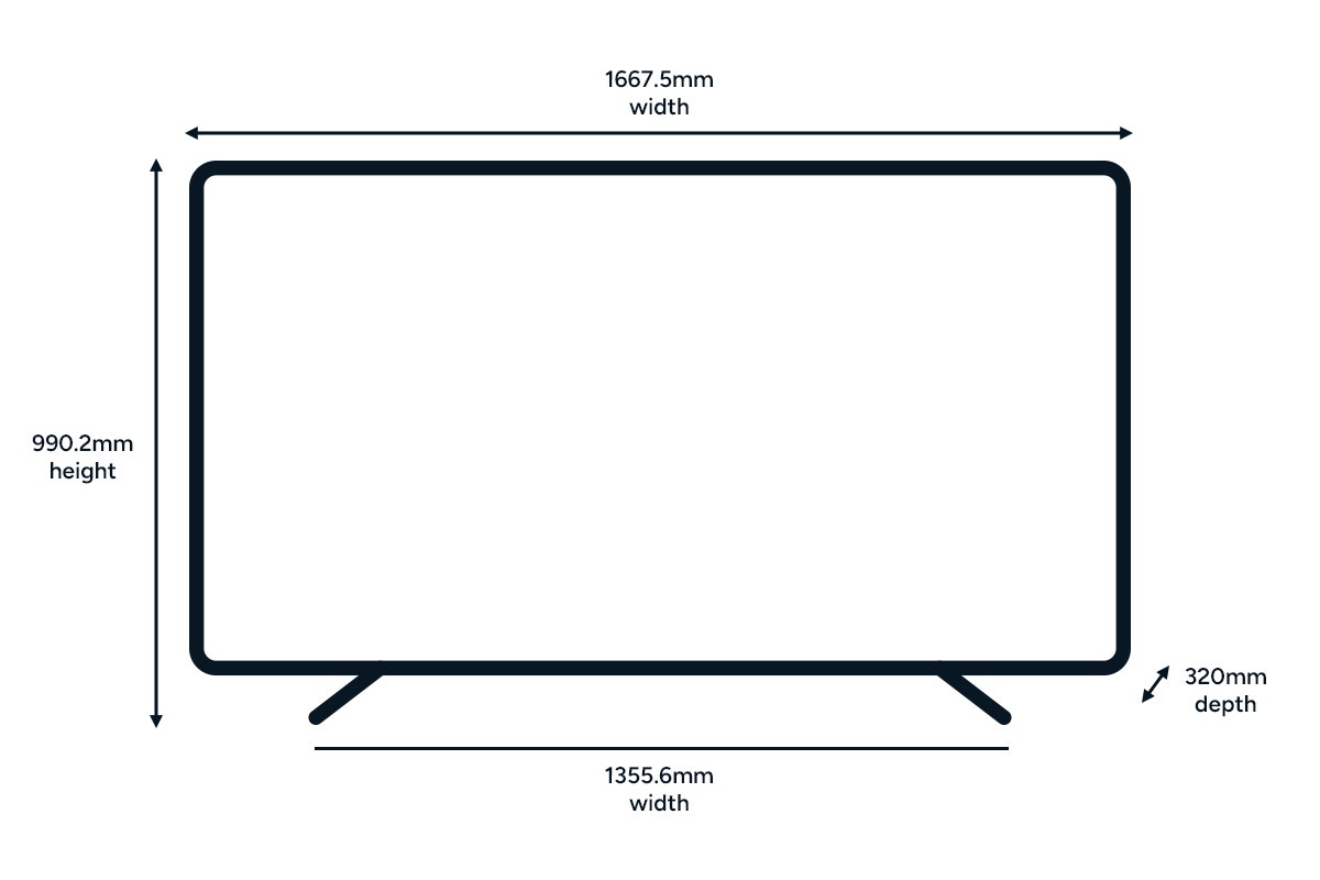 Kogan 75" QLED 4K 144Hz Smart AI Google TV - Q98G