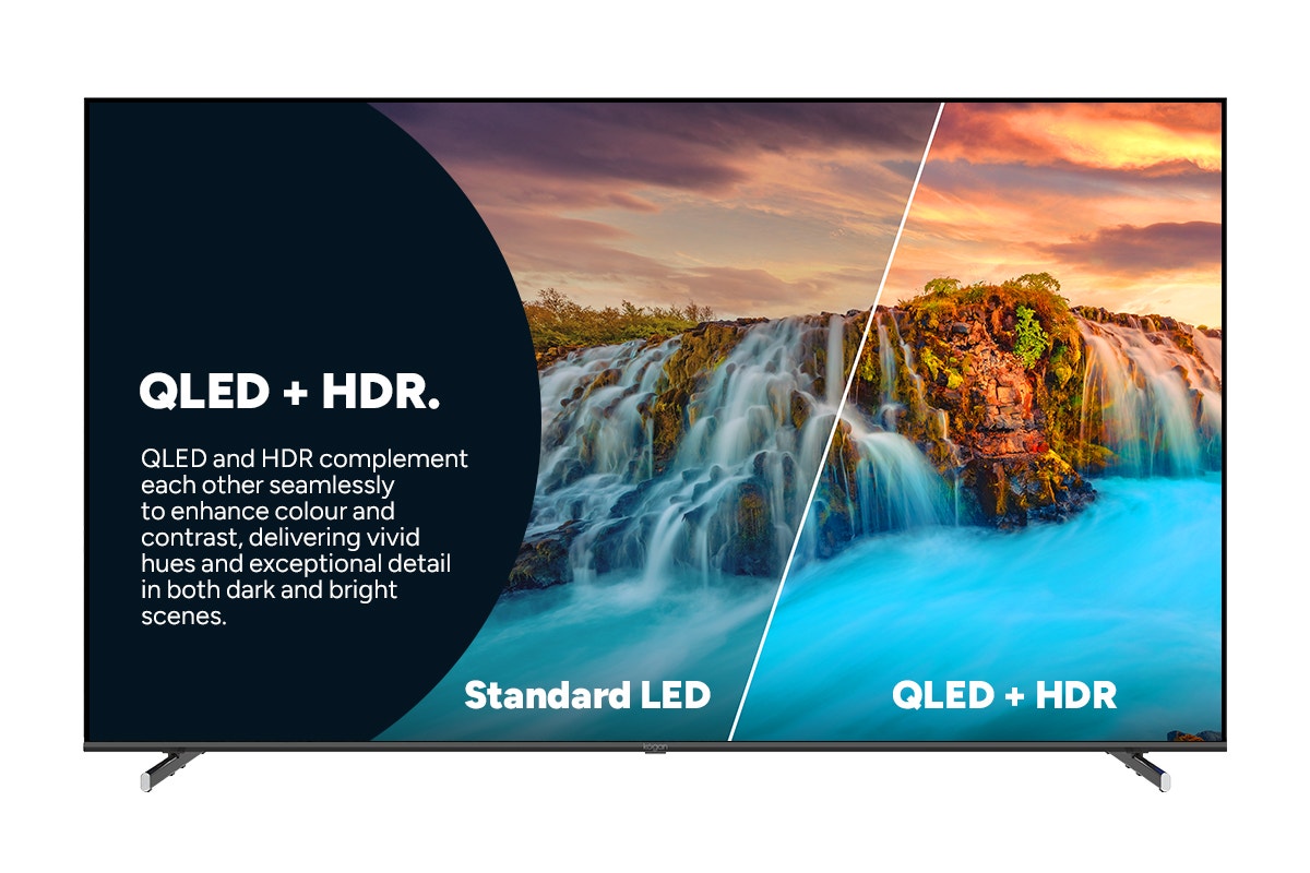 Kogan 86" QLED 4K Tizen Smart TV - with Samsung TV Plus - T96Q