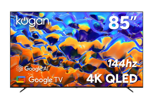 Kogan 85" QLED 4K 144Hz Smart AI Google TV - Q98G