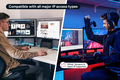 Kogan Dual-Band Wi-Fi 7 Router with Mesh Function