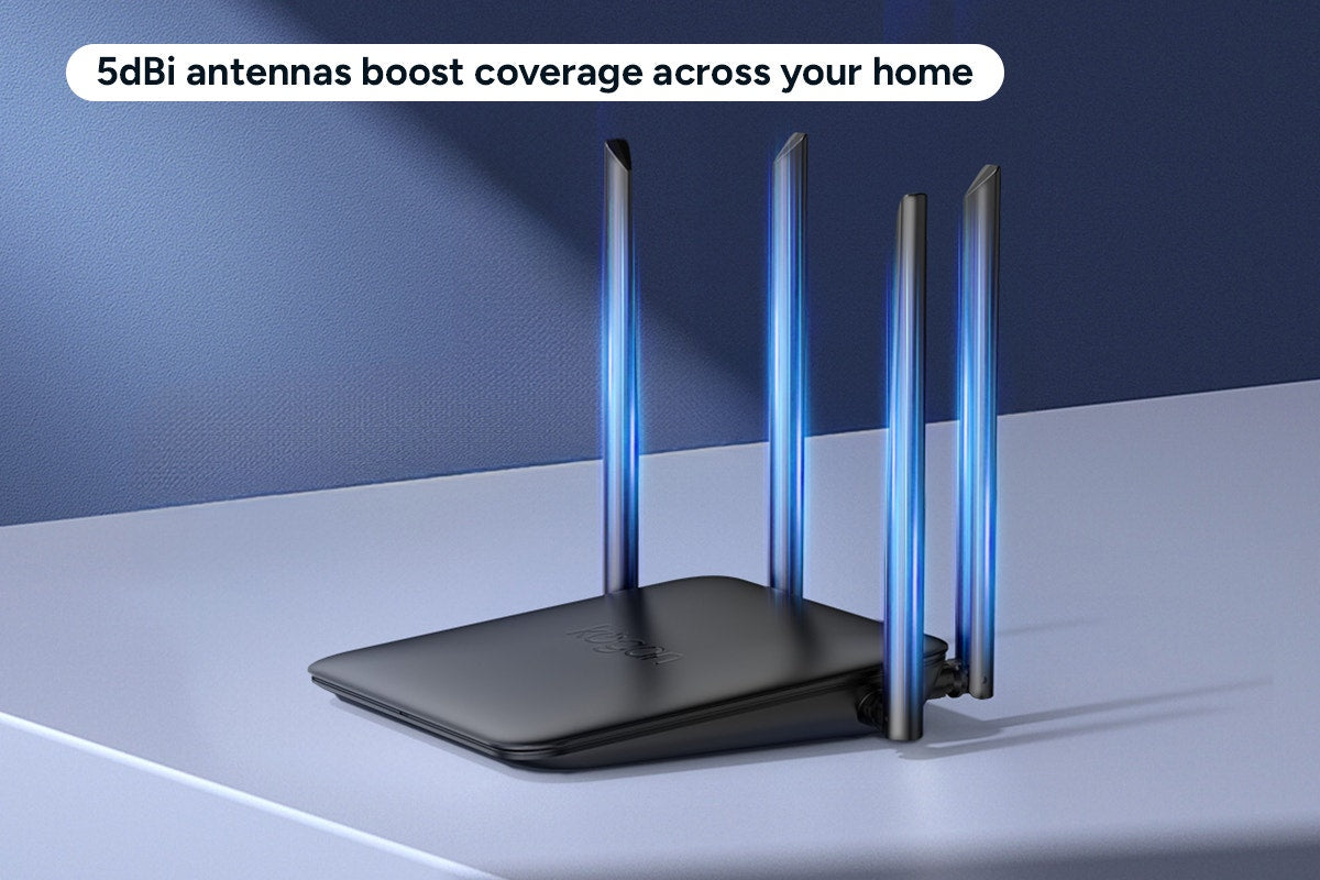 Kogan Dual-Band Wi-Fi 7 Router with Mesh Function