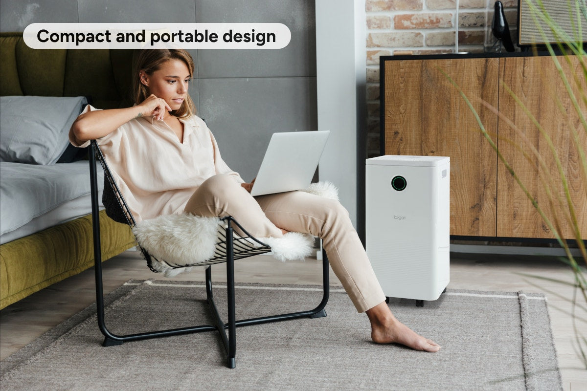 Kogan SmarterHomeâ„¢ 2-in-1 Dehumidifier and Air Purifier with HEPA 13 Filter