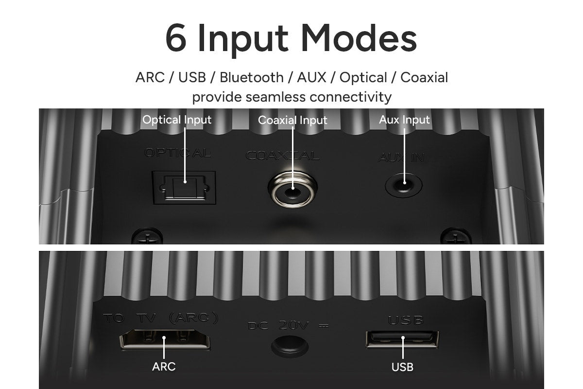 Kogan 2.1 Channel 100W Dolby Atmos Soundbar with Built-in Subwoofer