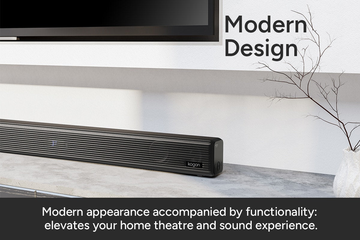 Kogan 2.1 Channel 100W Dolby Atmos Soundbar with Built-in Subwoofer