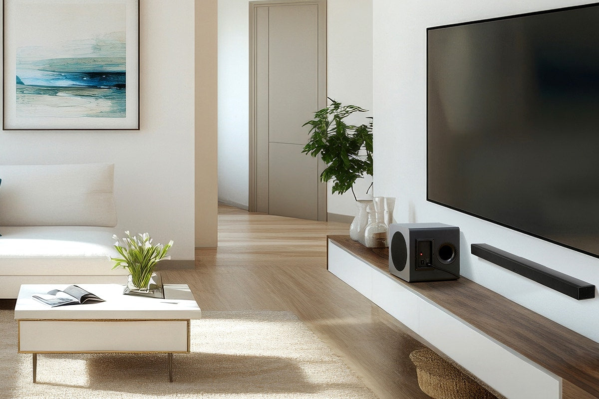 Kogan 2.1 Channel 160W Dolby Slim Soundbar with Wireless Subwoofer