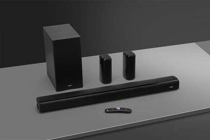 Kogan 7.1.2 Channel 525W Dolby Atmos Soundbar with Subwoofer & Rear Speakers
