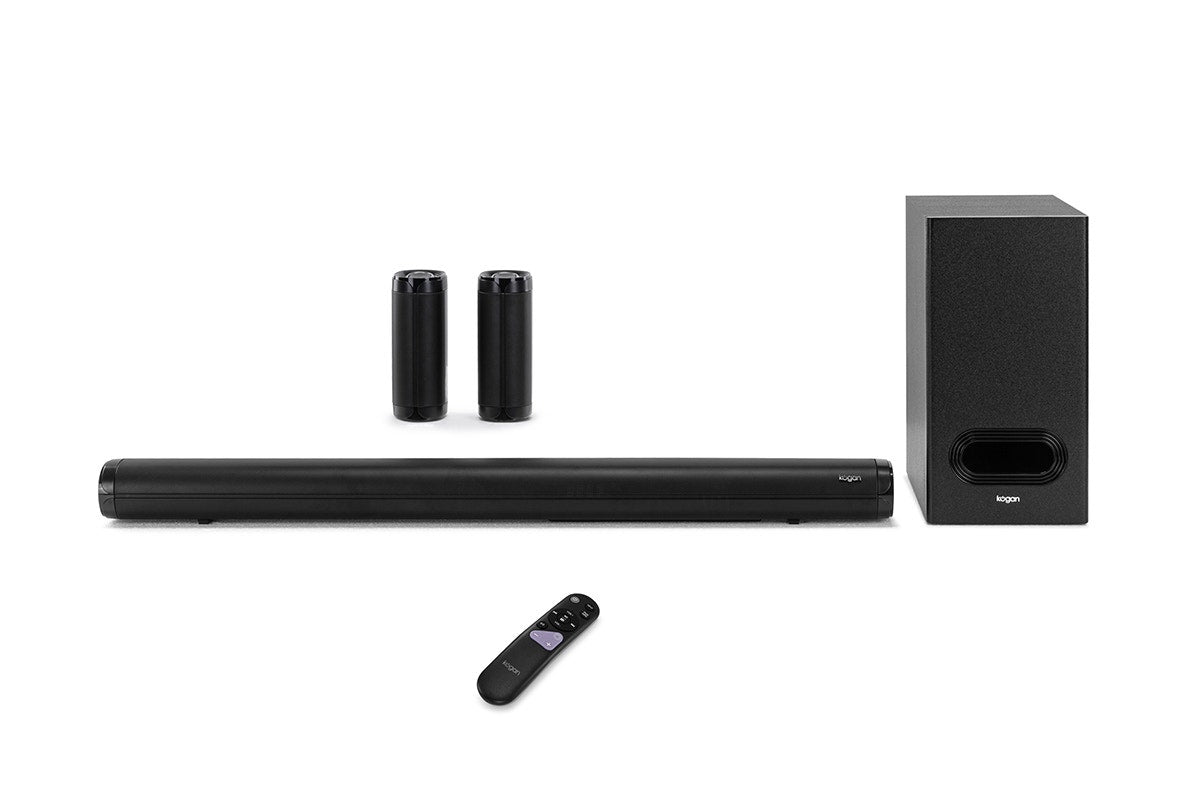 Kogan 5.1 Channel 235W Dolby Atmos Soundbar with Subwoofer & Rear Speakers