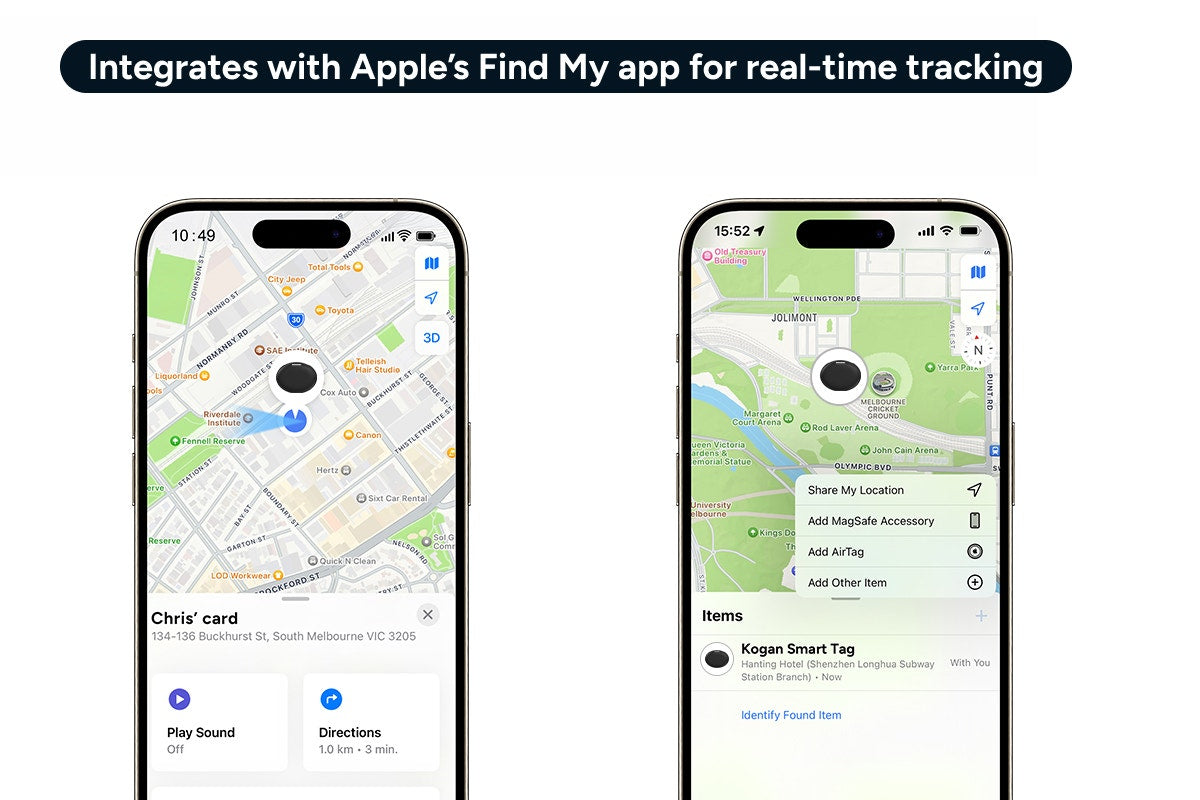 Kogan Smart Tag Tracker for Apple Find My