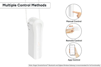 Kogan SmarterHome™ Cordless Battery Powered Motorised Smart Blinds Driver - Zigbee