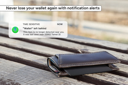 Kogan Smart Tag Rechargeable Wallet Tracker Card for Apple Find My - 2 Pack