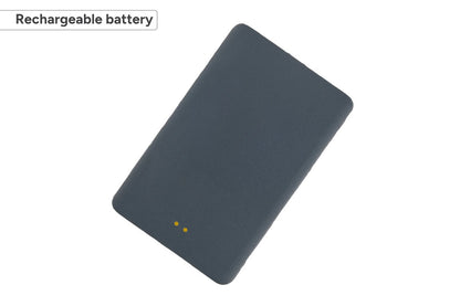 Kogan Smart Tag Rechargeable Wallet Tracker Card for Apple Find My - 2 Pack