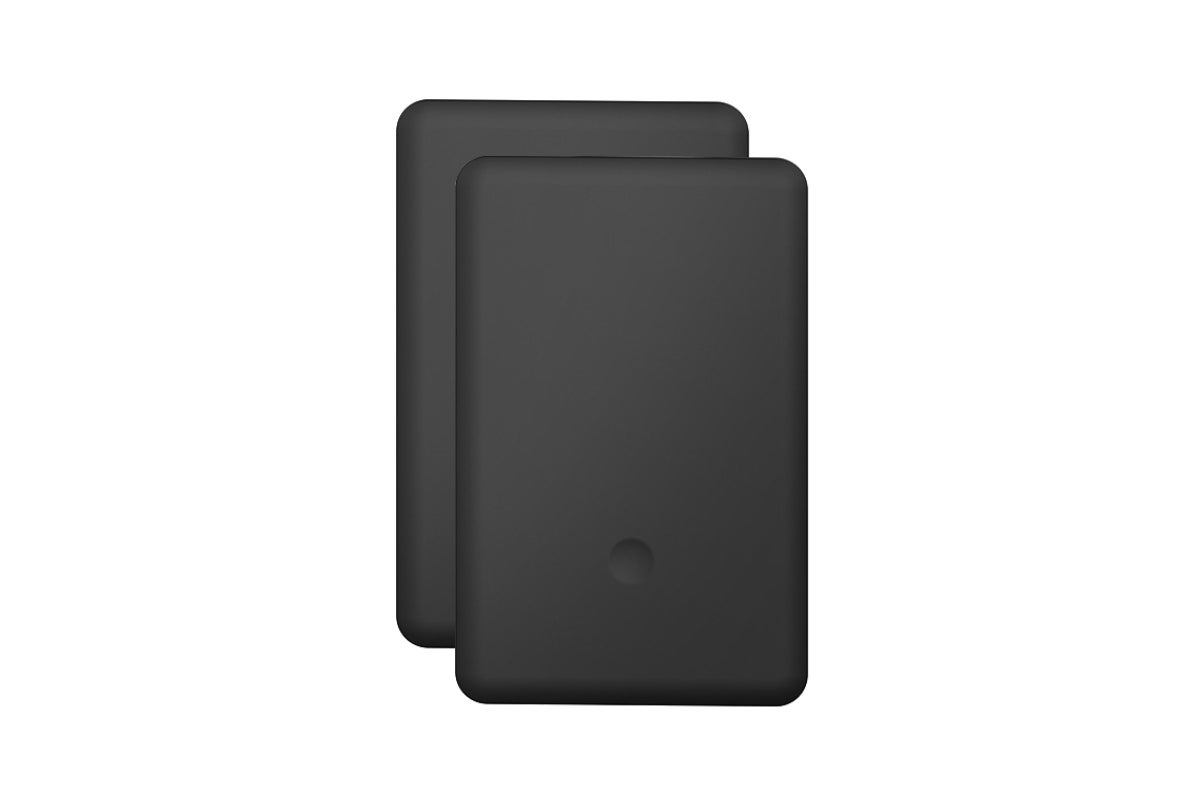Kogan Smart Tag Rechargeable Wallet Tracker Card for Apple Find My (2 Pack)