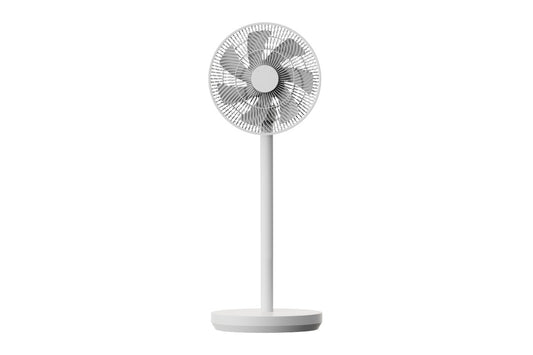 Kogan SmarterHome™ Premium Rechargeable 3D Oscillating DC Fan (White)