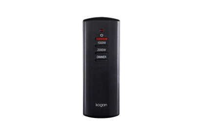 Kogan SmarterHome™ 2000W Electric Fireplace Heater with Log Effect